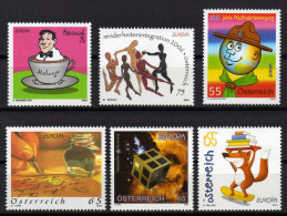 ÖSTERREICH 2005**-2010 ** Europa CEPT - Alle Ausgaben MNH - Collections