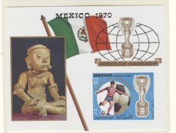 MANAMA Imperforated Block Mint Without Hinge - 1970 – Mexico