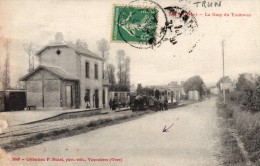 61 - TRUN  - La Gare Du Tramway - Trun