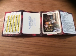 Delcampe - Calendrier 1994 (4 Volets) "Recette TOULOUSAINE - GIGOTIN DE MORUE / MEUNEUR BREST" (10,5x30cm) - Petit Format : 1991-00