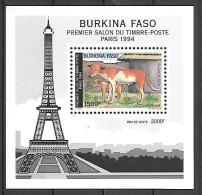 BLOC NEUF DU BURKINA DE 1994 N° MICHEL 142 - Burkina Faso (1984-...)