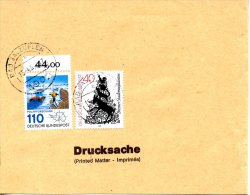 ALLEMAGNE. N°932 De 1981 Sur Enveloppe Ayant Circulé. Recherche Polaire Allemande. - Programas De Investigación