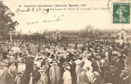 Cpa Marseille Exposition Internationale D'electricite 1908 - Mostra Elettricità E Altre