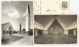 WÄNGI TG Münchwilen Murgtal Kirche Pfarrkirche Winterhilfe 1949, 3 Karten - Münchwilen