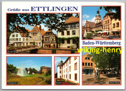 Ettlingen - Mehrbildkarte 1 - Ettlingen