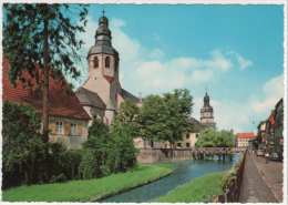 Ettlingen - Mit Kirche Sankt Martin Und Rathausturm - Ettlingen