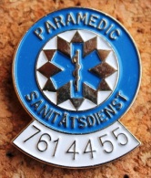 PARAMEDIC SANITÄTSDENST 761 44 55 - PARAMEDICAL - SANITAIRE     -    (6) - Médical