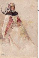 Illustrateur SOLOMKO, Femme En Habit Traditionnel Russe - Solomko, S.