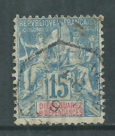 Diégo-Suarez N° 30 O Type Groupe : 15 C. Bleu Oblitération Moyenne, Sinon TB - Unused Stamps