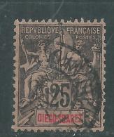 Diégo-Suarez N° 45 O Type Groupe : 25 C. Noir Sur Rose Oblitération Moyenne, Sinon TB - Unused Stamps