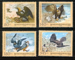 HUNGARY 2012 FAUNA Animals Birds EAGLE HAWK FALCON - Fine Set MNH - Ungebraucht