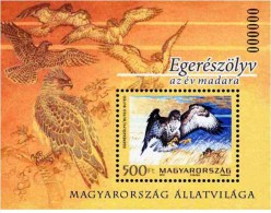 HUNGARY 2012 FAUNA Animals Birds EAGLE HAWK FALCON - Fine S/S MNH - Unused Stamps