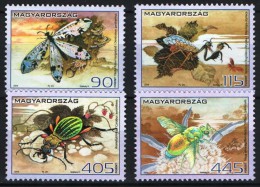 HUNGARY 2014 FAUNA Animals Of Hungary INSECTS - Fine Set MNH - Nuevos