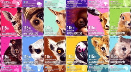 HUNGARY 2014 FAUNA Young Of The ANIMALS - Fine S/S MNH - Ungebraucht