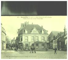 CPA SAINT POL , Rues D'arras Et Mairie - Saint Pol Sur Ternoise