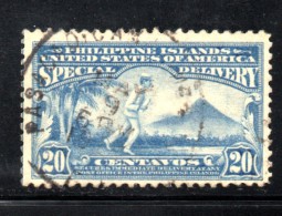 Y1480 - FILIPPINE 1907 , Espressi Il N. 2 Usato . - Philippines