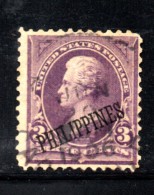 Y1484 - FILIPPINE 1899 , 3 Cent Yvert N. 178 Usato - Philippinen