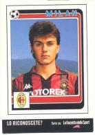 MILAN -PAOLO MALDINI -SUPPL.GAZZETTA DELLO SPORT PER PANINI - Fussball