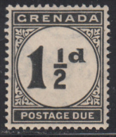 Grenada 1921-22 Postage Due, Mint No Hinge, Sc# J12, SG D12 - Grenade (...-1974)