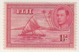 Fiji 1938-58 'empty Canoe', Mint Mounted, Sc# , SG 251 - Fiji (...-1970)