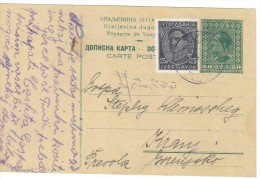 XIO264 JUGOSLAWIEN 1932 CARTE POSTAL Siehe ABBILDUNG - Storia Postale