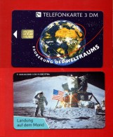 GERMANY: O-2366 12-94 From Series Eroberug Des Weltraums "Landung Auf Dem Mond" Rare (10.000ex). Unused - O-Serie : Serie Clienti Esclusi Dal Servizio Delle Collezioni