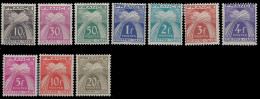 67 Au 77 (sauf 71) - 1859-1959 Postfris