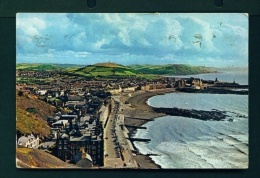 WALES  -  Aberystwyth From Constitution Hill  Used Postcard As Scans - Cardiganshire