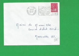 LETTRE BOUCHES DU RHONE CASSIS Secap En Provencal Qu A Vist Paris E Noun Cassis A Ren Vist Tad A Gauche - 1961-....