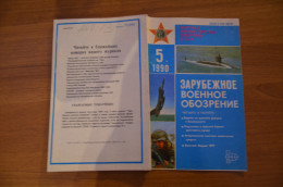 Soviet Union Russia Russland Magazine 1990 Nr. 5 Foreign Military Overview - Langues Slaves