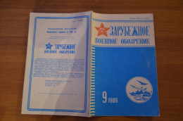 Soviet Union Russia Russland Magazine 1989 Nr. 9 Foreign Military Overview - Langues Slaves