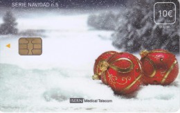 ISN-201 TARJETA DE ESPAÑA DE ISERN DE 10 EUROS DE LA SERIE NAVIDAD Nº5 (CHRISTMAS) - Noel