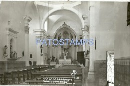 26263 MEXICO MONCLOVA COAHUILA LA IGLESIA CHURCH INTERIOR POSTAL POSTCARD - Nicaragua