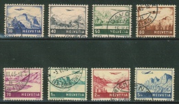 Suisse//Schweiz//Svizerra // Switzerland//Poste Aérienne  No. 27 à 34 - Usati