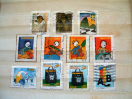 Brazil 2004 - 2009 Theater UPAEP Sewing Shoemaker Postal Services Education - Usados