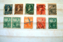 Argentina 1892 - 1899 Arms - Used Stamps
