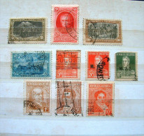 Argentina 1910 - 1935 - San Martin - Official - Rodriguez Peña - Palace - Used Stamps