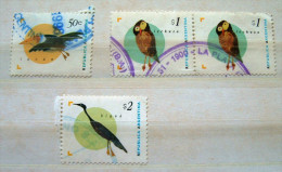 Argentina 1995 Birds Crane Owl - #1890 + 1892/3 = 6.25 $ - Oblitérés