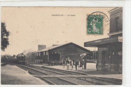 28 COURVILLE LA GARE TBE - Courville