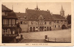 67 - Bas Rhin - BARR - Place De L'Hotel De Ville - Oblitération Daguin - Barr