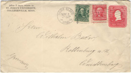 STATI UNITI - UNITED STATES - USA - US - 1906 - 2c + 1c + 2c - Intero Postale - Entier Postal - Postal Stationary - V... - 1901-20