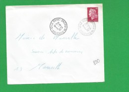 LETTRE BOUCHES DU RHONE LE ROVE - 1961-....