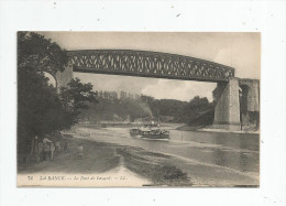 Cp , Bateaux , Ferrie , 35 , Le Pont De LESSARD , La RANCE , Ed : LL. N° 74 , Vierge , Enfants , âne - Ferries