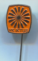 ROWING Kayak Canoe - Club IKTUS Osijek Croatia, Vintage Pin Badge - Remo