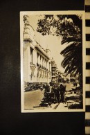 CP  06,  Nice , Le Palais De La Méditerranée, Calèche , Voitures 1950 - Scènes Du Vieux-Nice