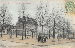 Bagnolet - La Place De La Mairie - Edition G.F. - Carte Colorisée - Bagnolet