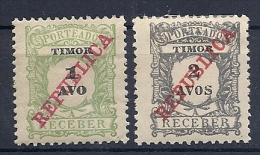 140014627  TIMOR  YVERT   TAXE   Nº   11/2  */MH - Timor