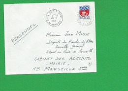 LETTRE BOUCHES DU RHONE LOGIS NEUF - 1961-....