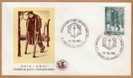 Enveloppe Cover Brief FDC 1510 Invalide De Guerre - 1961-1970