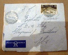 STORIA POSTALE -BUSTA COVER - ADDIS ABEBA ITALIA     AEREA  50 CENTESIMI ???  1939 - Etiopia